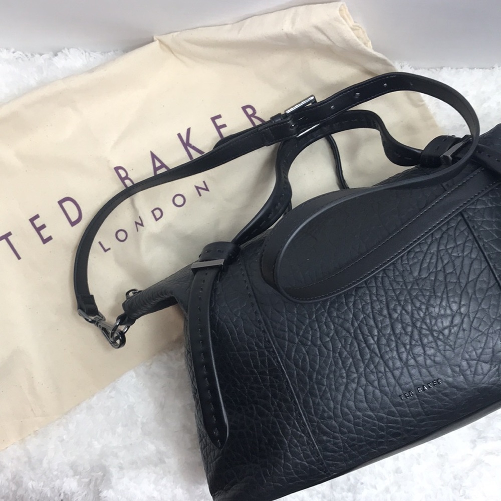 Ted Baker London Black Olmia Leather Bag